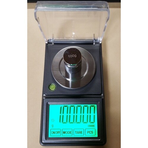 DC電源使用可能精密タッチパネ天秤0.0