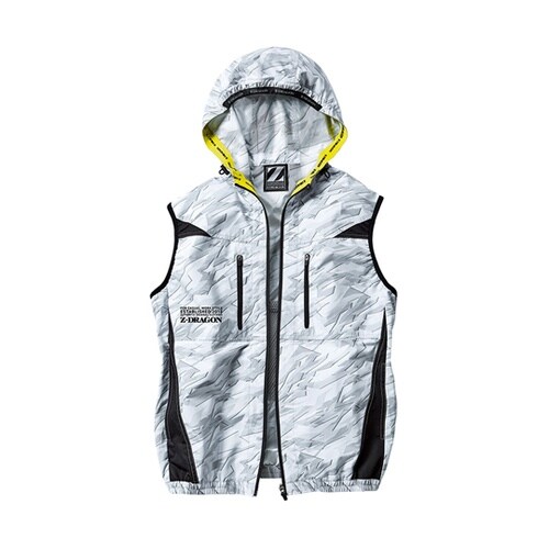 空調服ベスト シルバーカモフラ LL 7