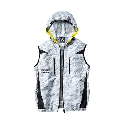 空調服ベスト シルバーカモフラ 4L 7