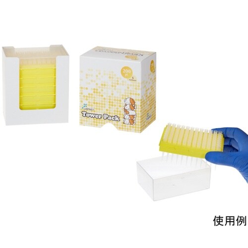 チップクリア 5段タワー 滅菌済 200