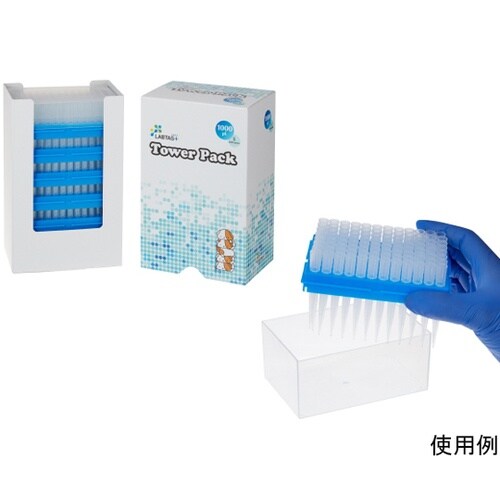 チップクリア 5段タワー 滅菌済 100