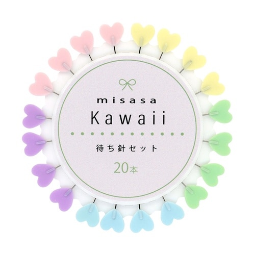 Kawaii 待ち針 20本入り ハート