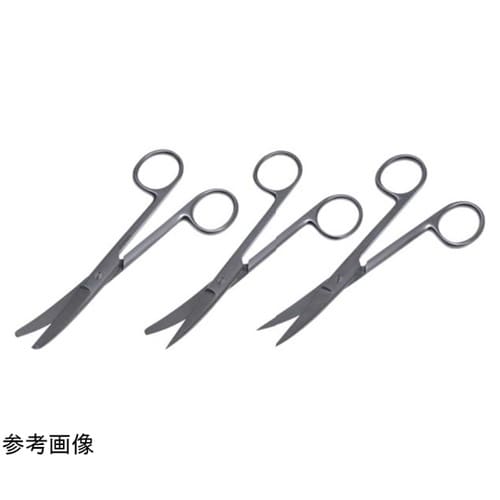 一般外科剪刀 ネジ止 18cm 曲 両鈍