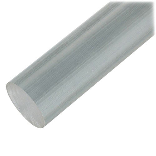 PVC透明丸棒 100×30mm