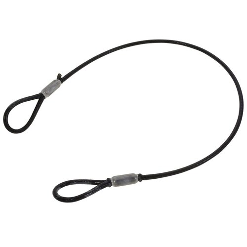 YHロープ・両端クランプ黒 YH−1 5