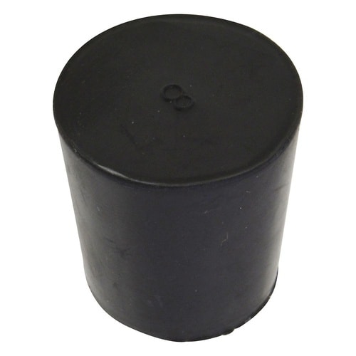 ゴム栓(黒) NO.8 1セット(10個