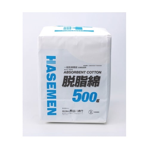 脱脂綿 500g ポリ袋入 102300