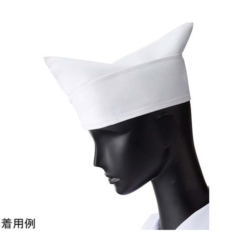 コック 和帽子 ホワイト LL SV17
