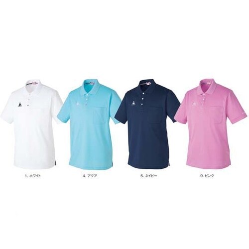 ポロシャツ 4 アクア EL UZL80