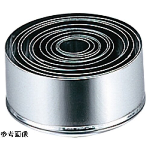 ニューパテ抜型 丸 12pcs #6