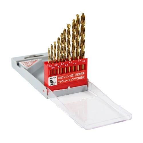 #065293 鉄工用ドリルセット 10