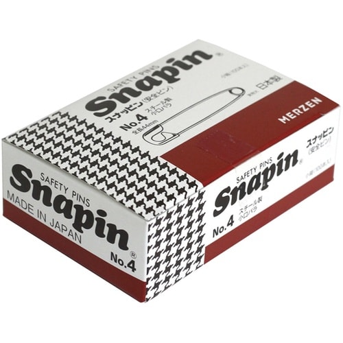 スナッピン 安全ピン シルバー 44mm