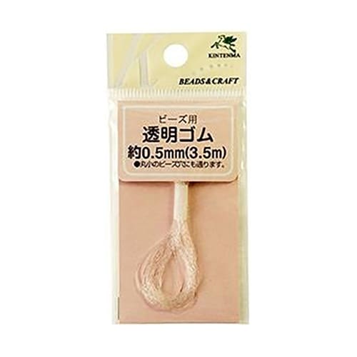 透明ゴム 0.5mm 3.5m クリア