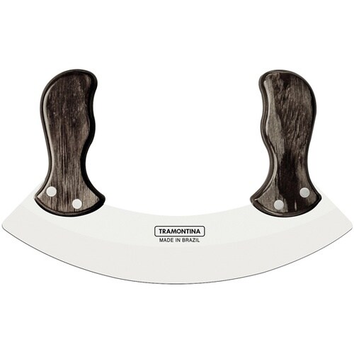 ミンチングナイフ(メッザルーナ)25cm