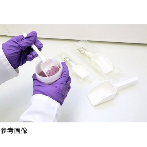 個装ディスポ スコップ 滅菌 白色 25