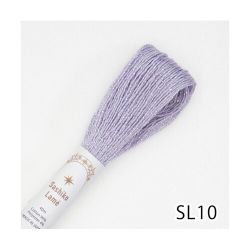 刺し子糸 Sashiko Lame 40
