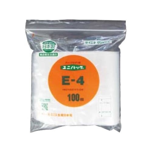 ユニパック チャック付透明袋 セイニチ