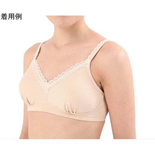 ふんわりコットンブラ ベージュ M FK