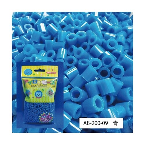 アイロンビーズ 単色パック 青 1ケース