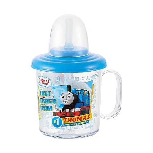 子供食器きかんしゃトーマス手付ストローカ