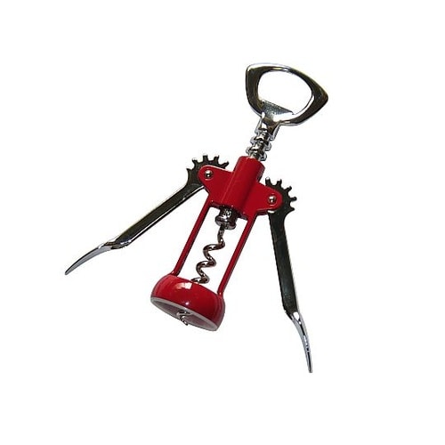 コルク抜き ウイング型 赤