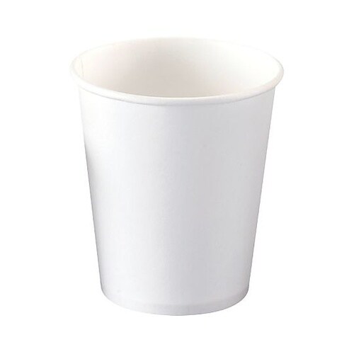 紙コップ 白無地 7オンス(50個入)φ