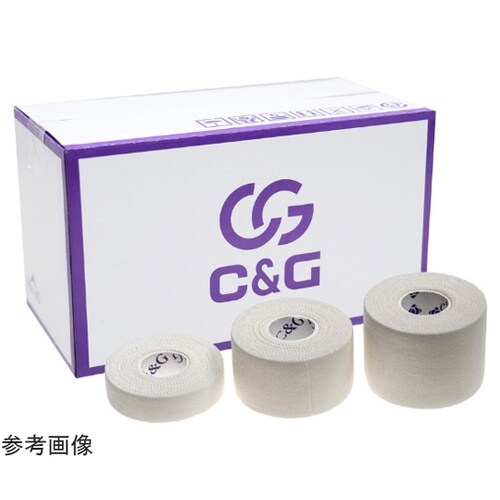 C&G ホワイトテープ 38mm×12m
