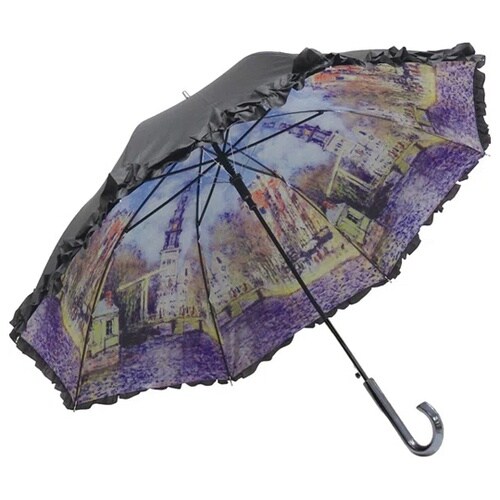 名画フリルジャンプ傘ー晴雨兼用ー(モネ「