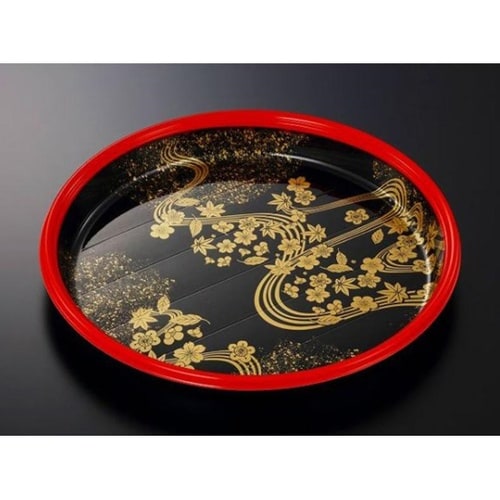 寿司容器 HS桶 M400 花泉−BK