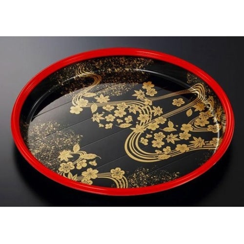 寿司容器 HS桶 M440 花泉−BK