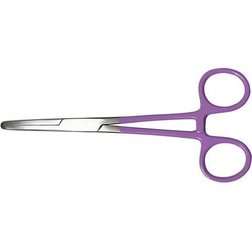 カラー鉗子 ぺアン #504 (ラベンダ