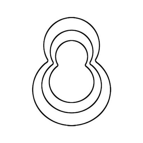 たかもりノ生抜 雪ダルマ 大 07817