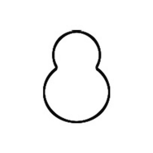 たかもりの生抜 極小 雪ダルマ 0770