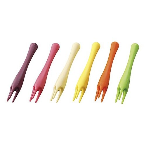 ピックフォーク6本組 6色 627440