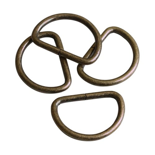 Dカン 幅25mm アンティークゴールド