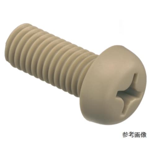 PEEK(+)ナベ小ネジ ナチュラル M
