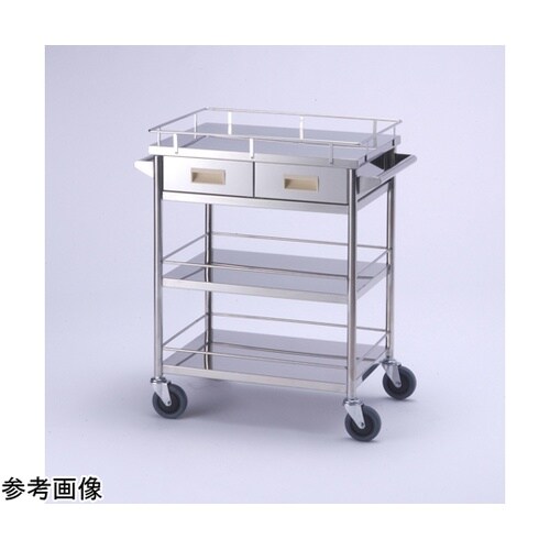 回診車カート 間口 600mm 取手 グ