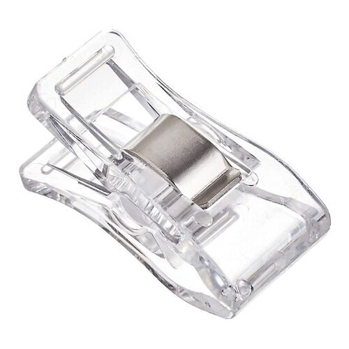 スタンドクリップ クリアー 10個 ミシ