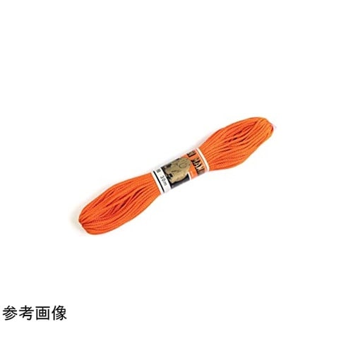 江戸打ち紐 太 15m巻き 柿色 EDF