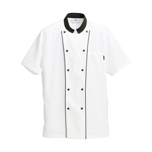 ZEROCOAT兼用半袖コックコート(ホ