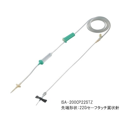 医≫輸液セット 22Gセーフタッチ翼状針 1