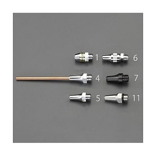 2.0mm穴/G 1/8” ノズル(流量