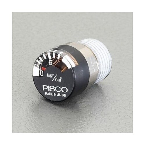 R1/4” プレッシャーゲージ(雄ねじ)