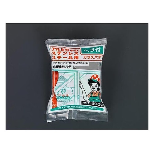 500g アルミサッシパテ(グレー) E
