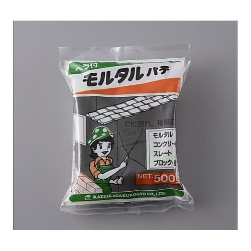 500g モルタルパテ(グレー) EA9