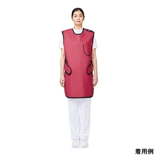 ワンタッチ防護エプロン LE025S(ピ