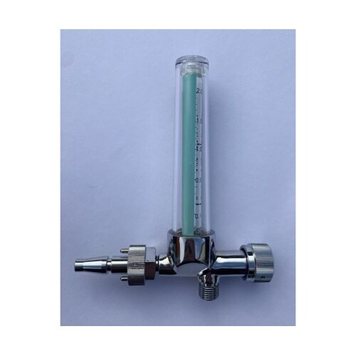 酸素流量計付湿潤器 F302アダプター付