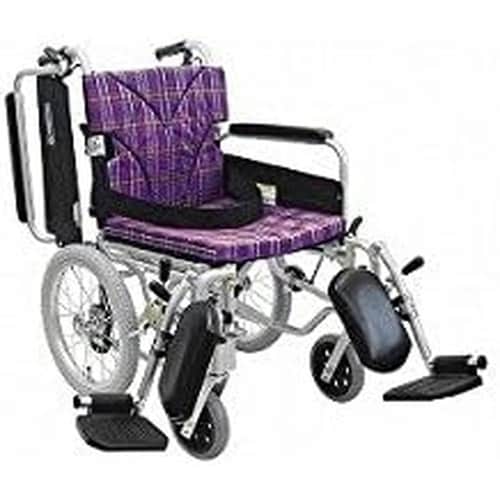 車いす(介助用・アルミ製)背折れ式