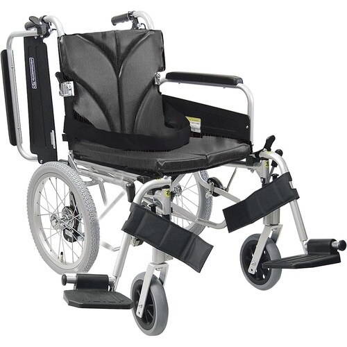 車いす(介助・アルミ製)背折れ式