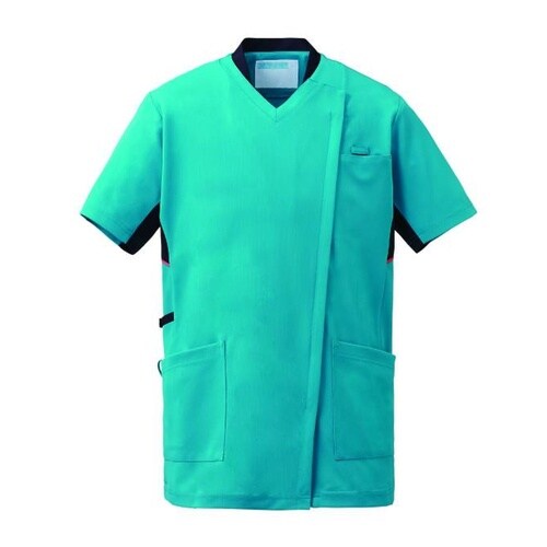 スクラブジャケット 半袖(男女兼用)